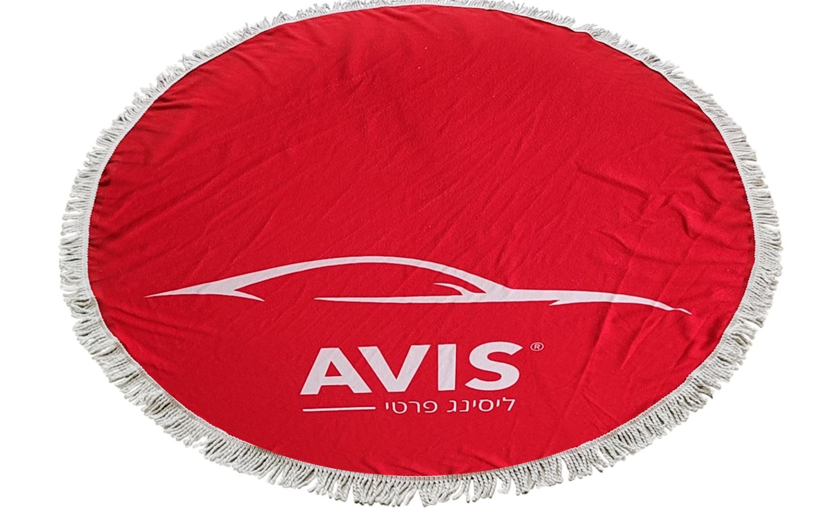 מגבת עגולה ממותגת