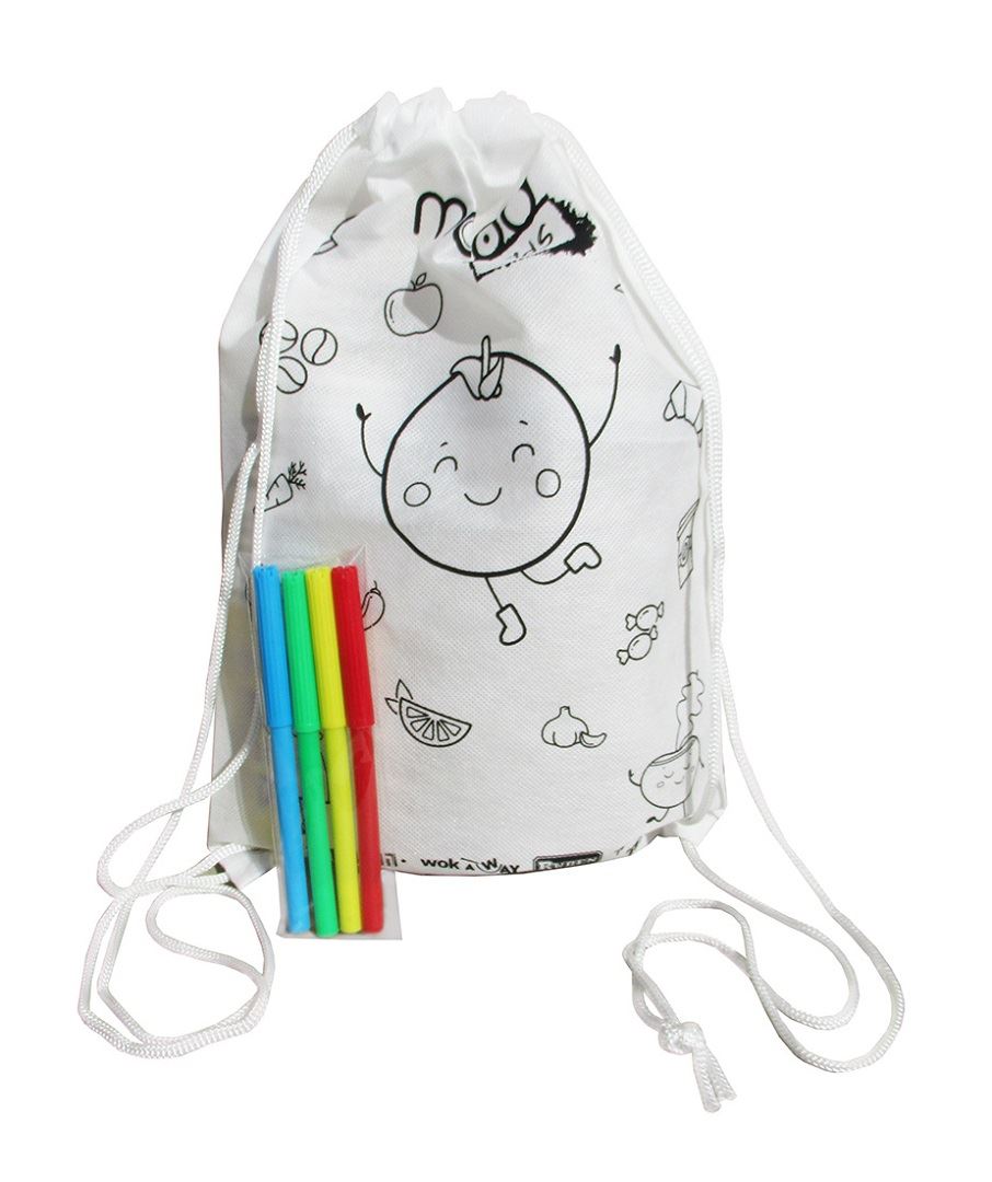 תיק גב שרוכים לצביעה