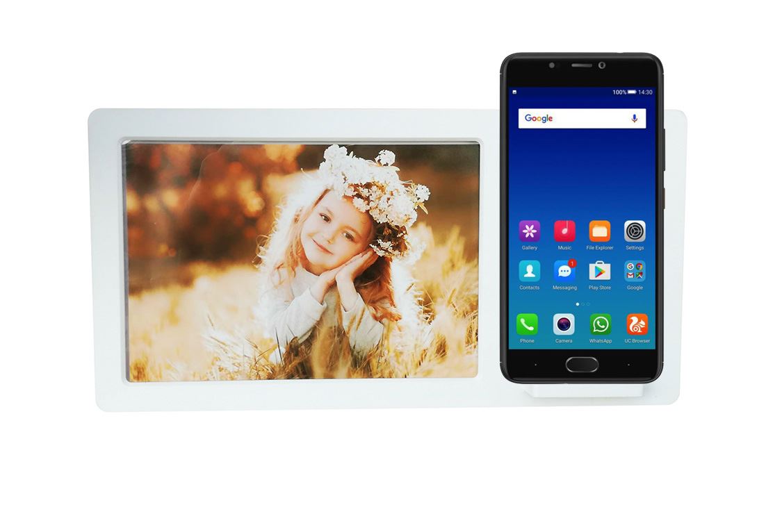 TC-109W מסגרת לתמונה בשילוב משטח טעינה