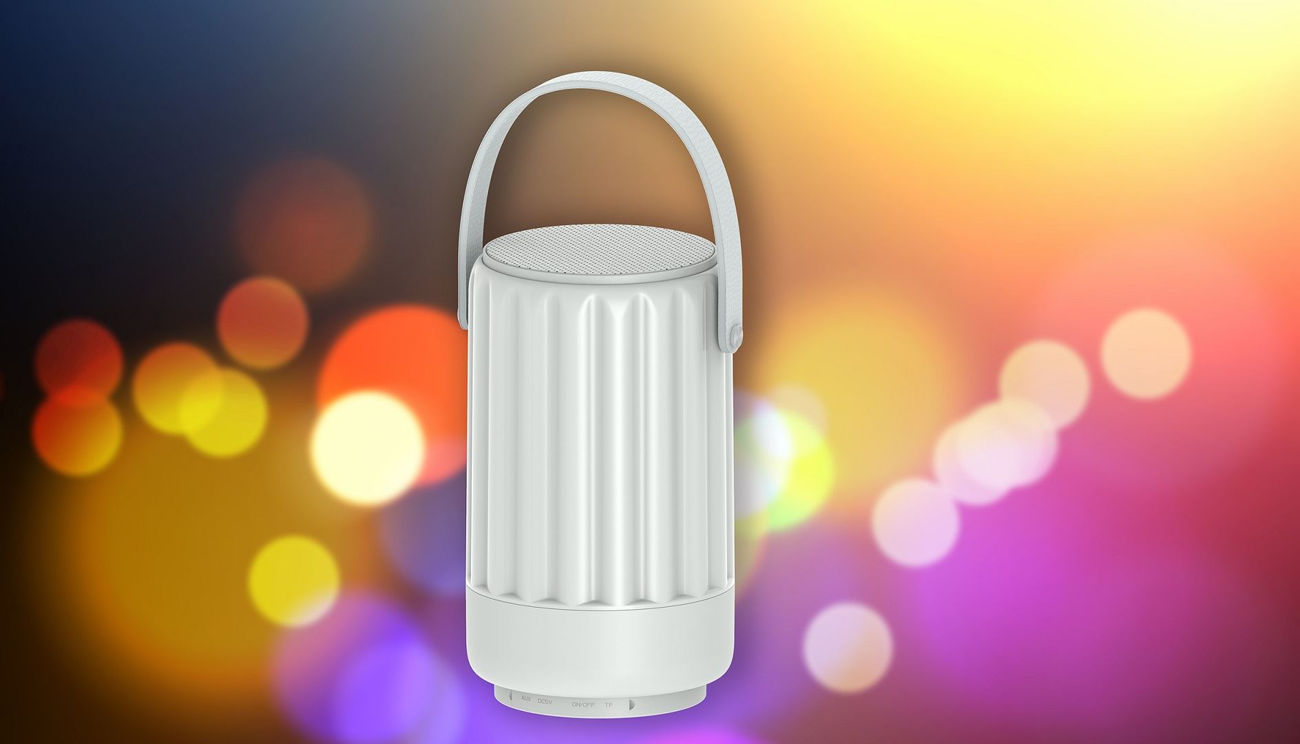 TC-1811 רמקול נישא בעל תאורה מתחלפת