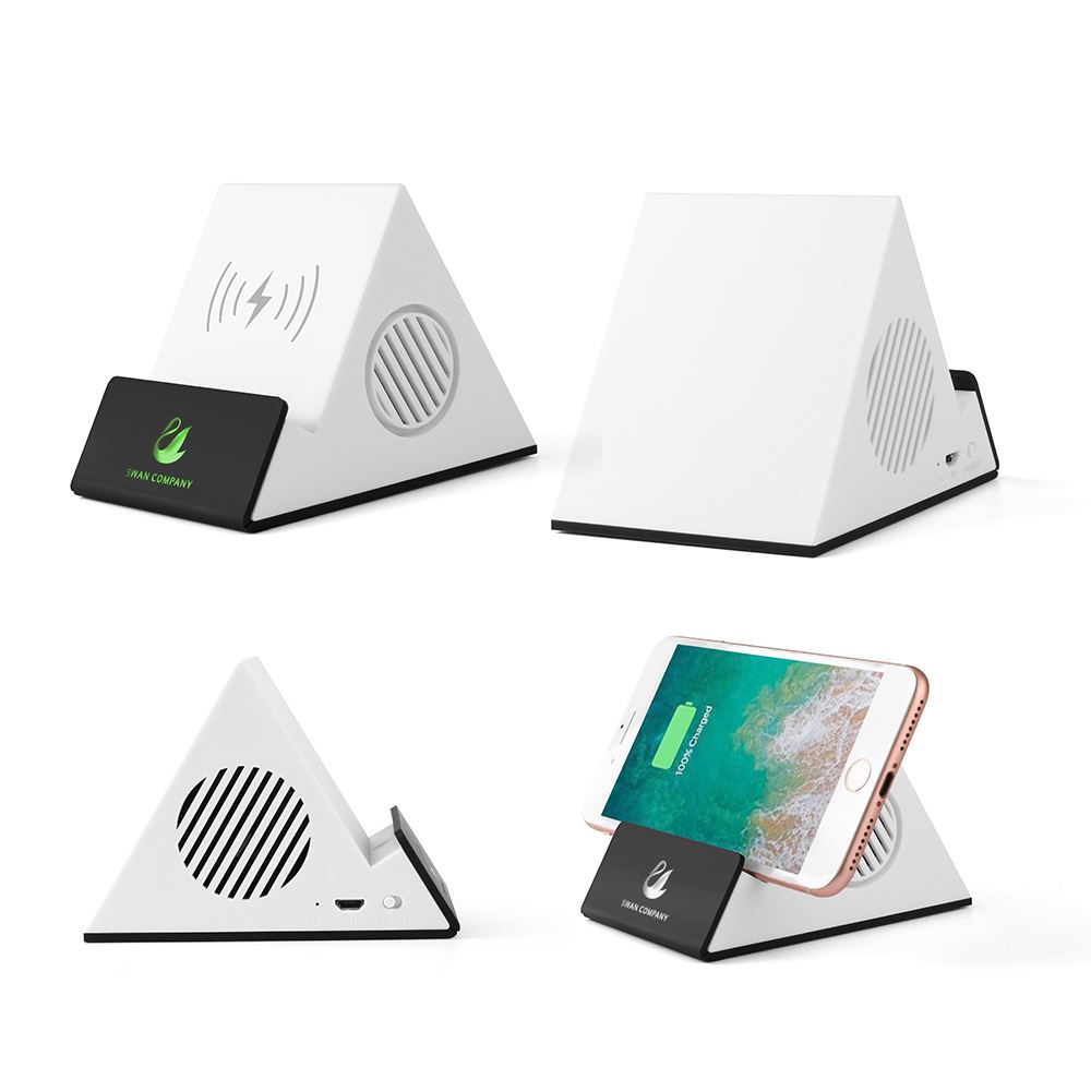 רמקול בלוטוס בעל משטח טעינה אלחוטי TC-303