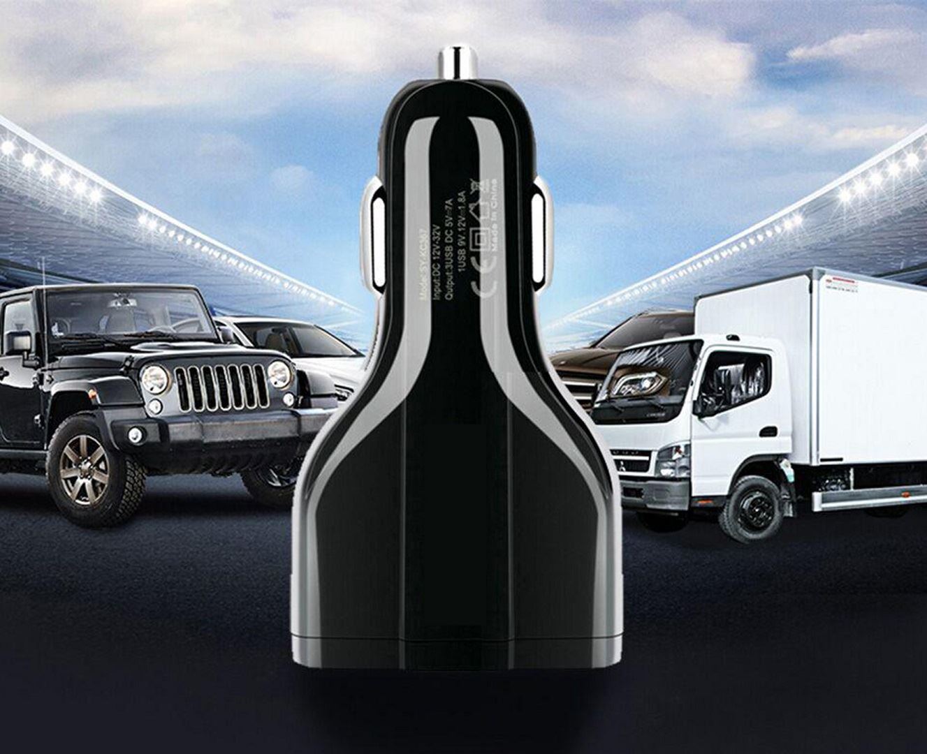 מפצל USB לרכב TC-359