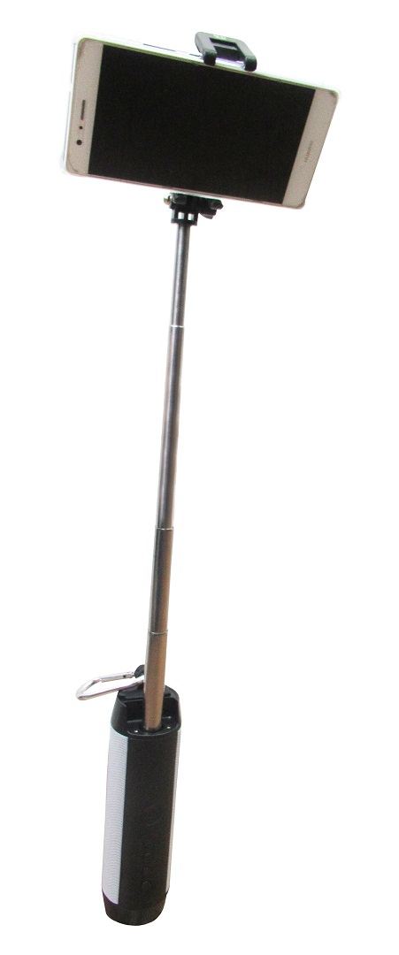 TC-558 רמקול בלוטוס בשילוב מוט סלפי 