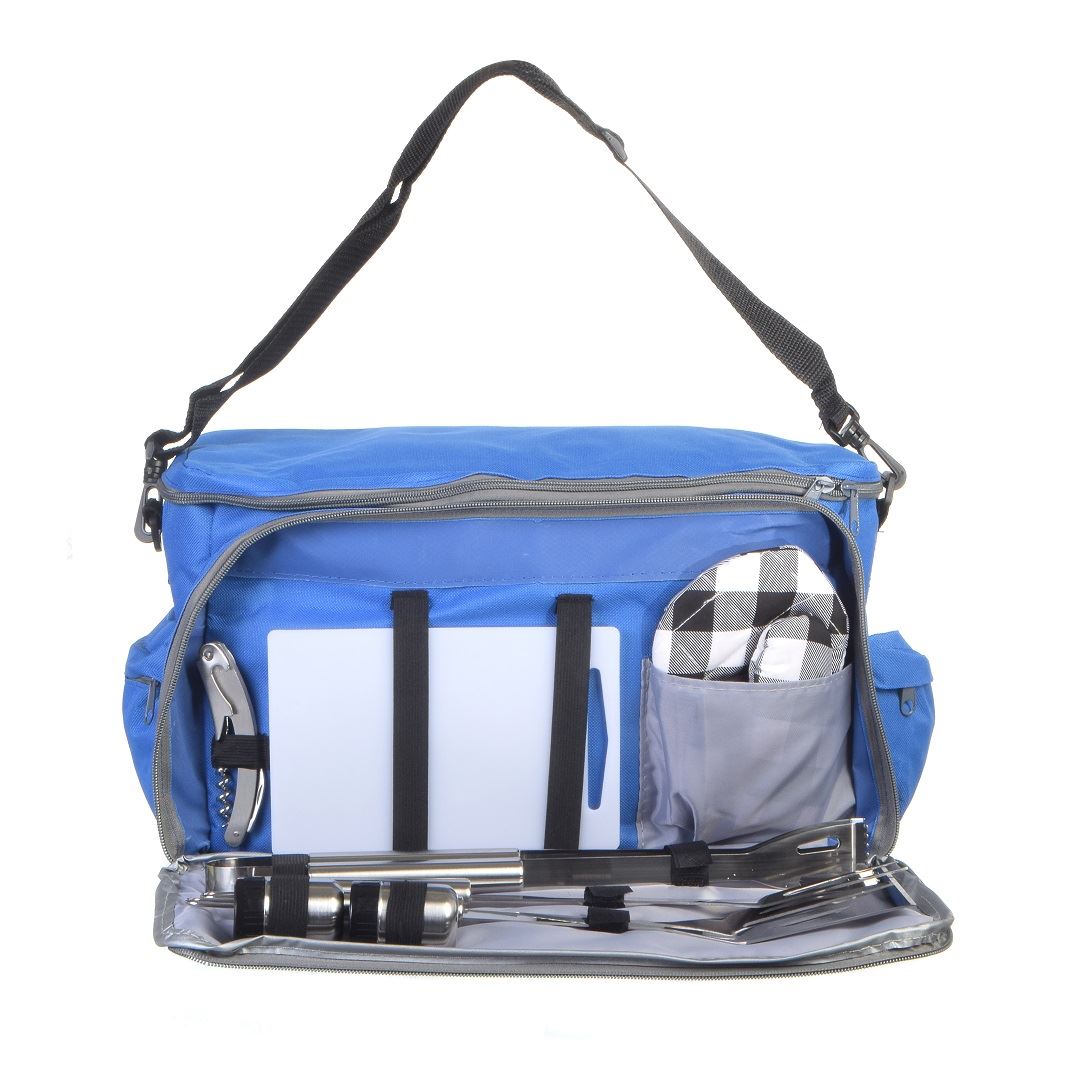 ציידנית מהודרת בשילוב סט ברביקיו