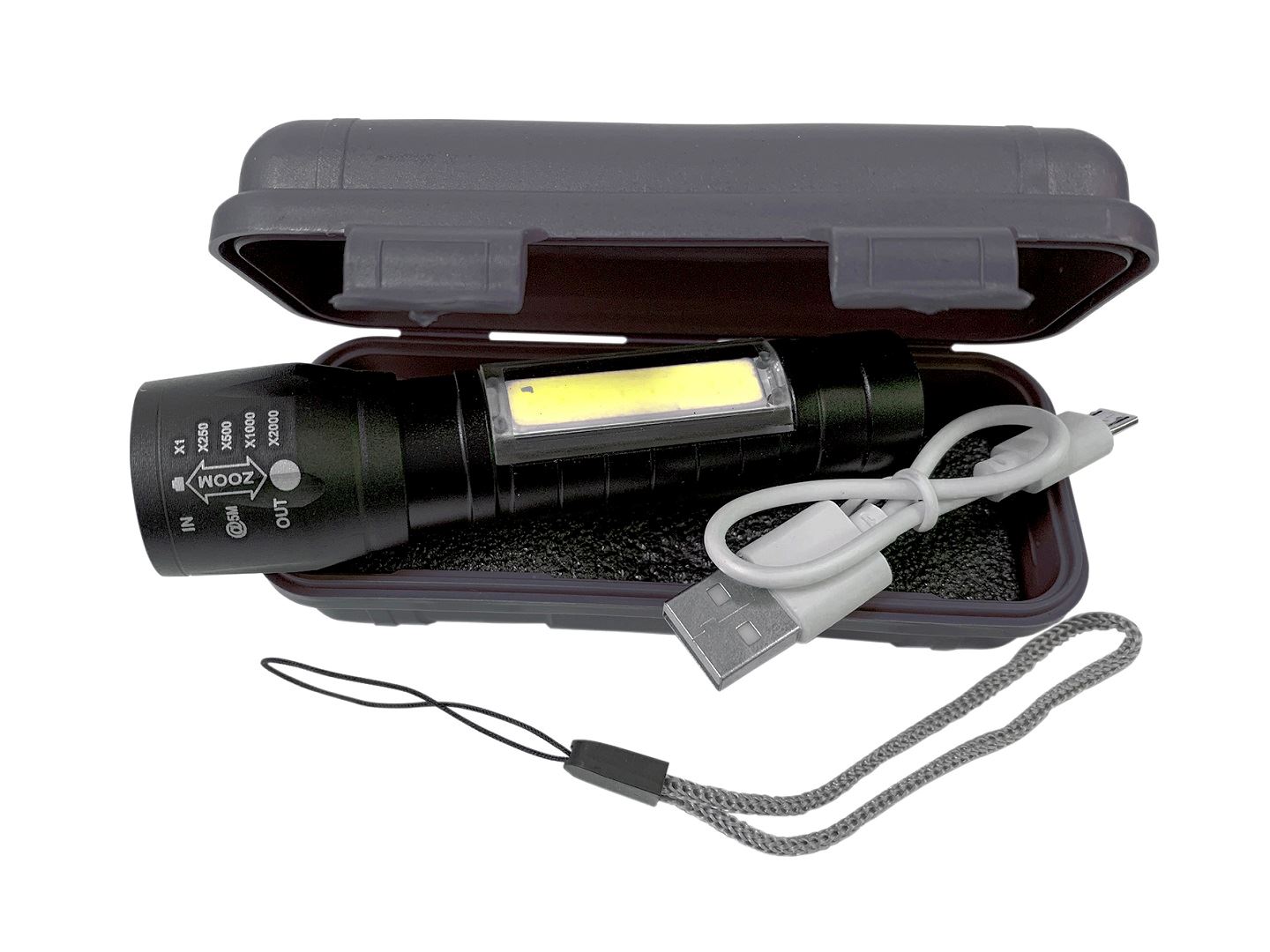 TG-8032 פנס מיני נטען במארז