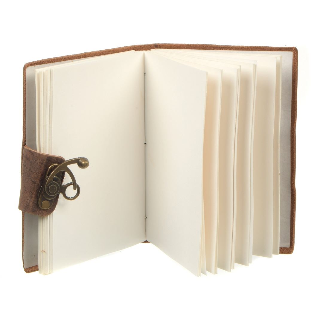 מחברת עור בסגנון עתיק 