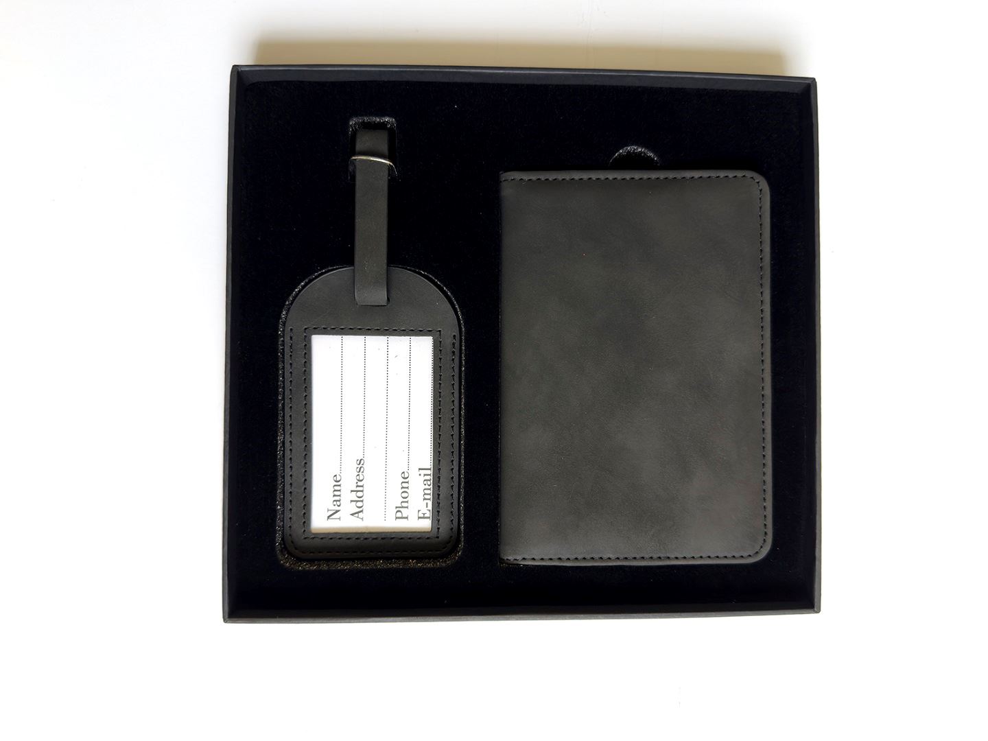 TT-6160 סט כיסוי לדרכון + תג למזוודה