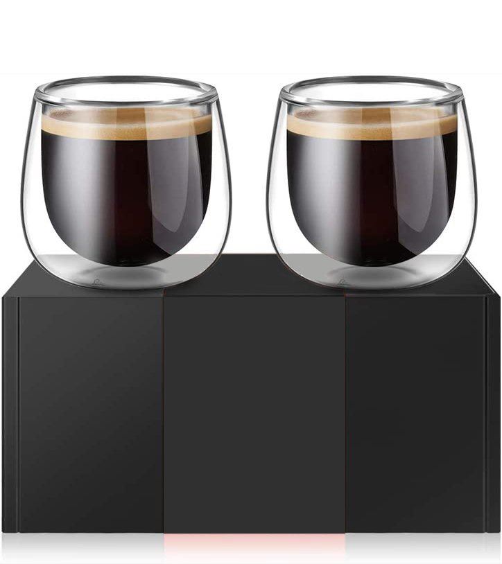 TG-782 סט כוסות אספרסו בעלי דופן כפולה