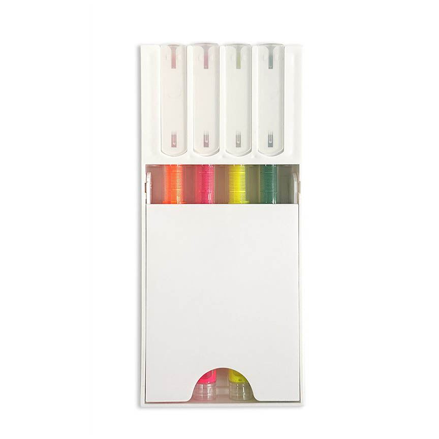 4 מרקרים בקופסה