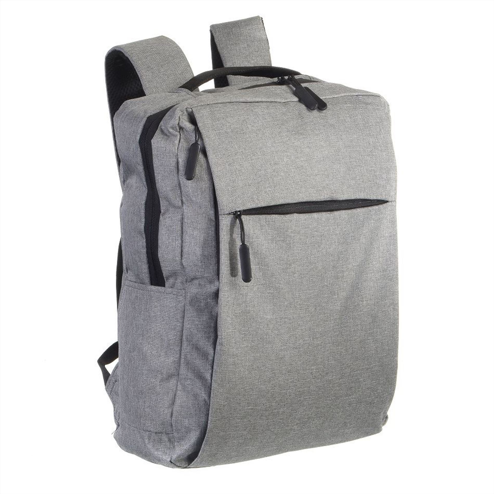 TB-509 תיק גב אפור