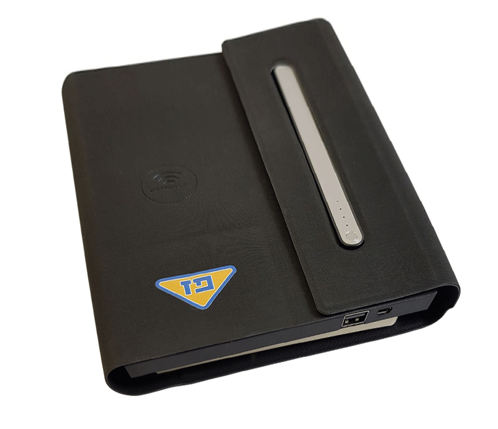 אוגדן ממותג עם משטח טעינה